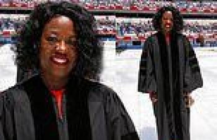 Viola Davis delivers the keynote address at Loyola Marymount University's ...
