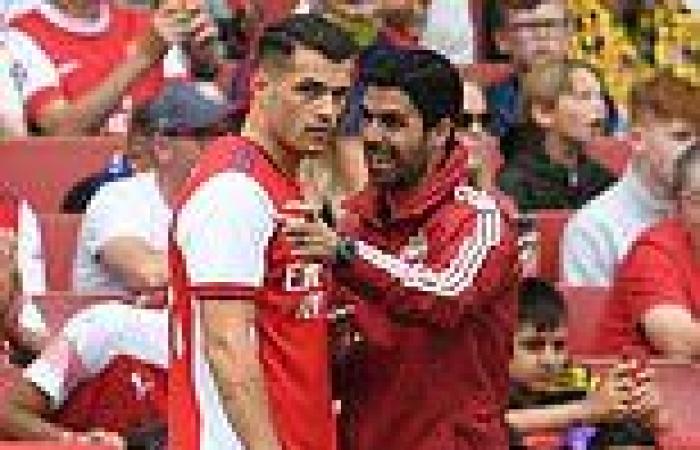 sport news Mikel Arteta confirms Granit Xhaka will stay at Arsenal this summer