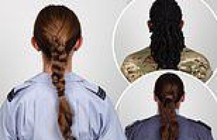 RAF will allow ponytails, buns, cornrows and plaits for the first time under ...