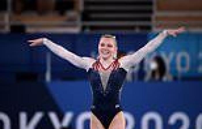 US gymnast Jade Carey wins GOLD in the floor exercise final