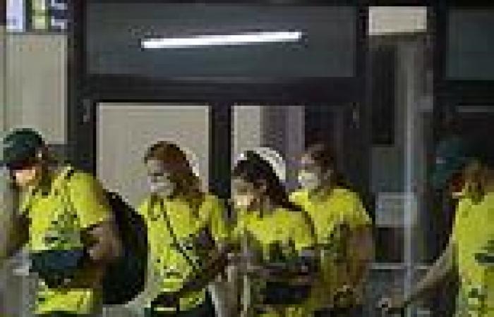 Tokyo Olympics: Australia's Olympic swimmers touch down in Darwin and go into ...