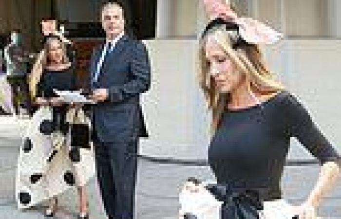 Sarah Jessica Parker and Chris Noth film And Just Like That amid marital woes ...