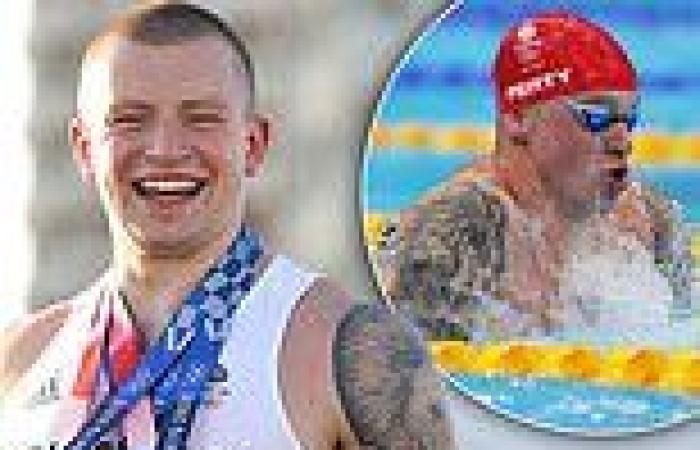 sport news Heroes' welcome as Adam Peaty and his Team GB swimming colleagues land back at ...