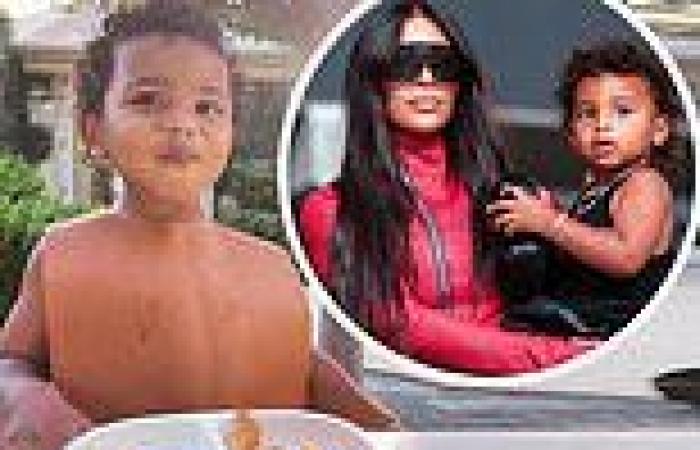 Kim Kardashian says there is 'no one cuter' than son Psalm in a trio of doting ...