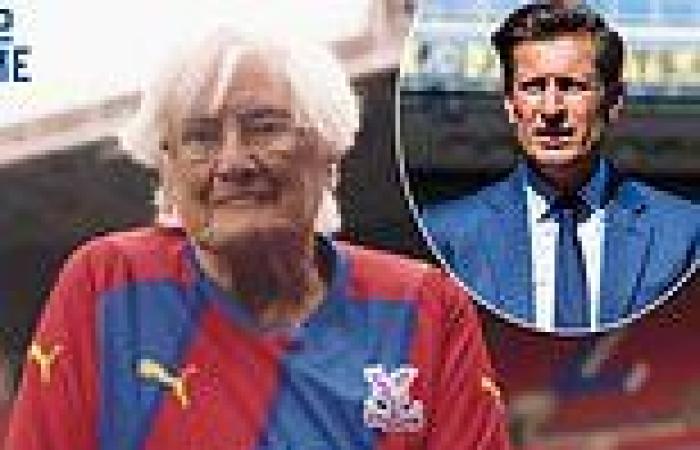 sport news Palace chairman Steve Parish included the club's 'oldest fan ever' Nan Pam in ...