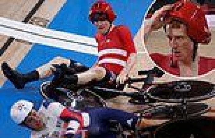 sport news Tokyo Olympics: Team GB dumped out of men's team pursuit after Danish rider ...