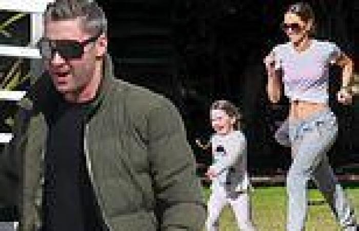 Michael Clarke drops daughter Kelsey Lee at ex-wife Kyly's home in Bondi