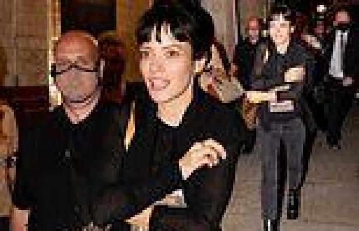 Lily Allen goes braless after making West End debut in 2:22 A Ghost Story