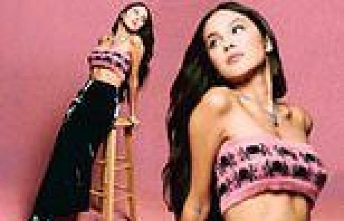 Olivia Rodrigo rocks knitted tube top with trousers for stunning shoot... as ...