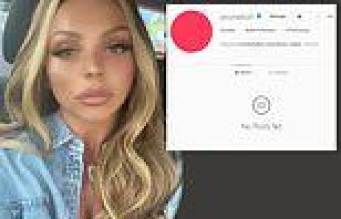 Jesy Nelson unfollows everyone on Instagram and deletes all her posts in time ...