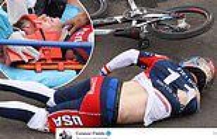sport news American BMX racer Connor Fields - who suffered a BRAIN HAEMORRHAGE in crash ...