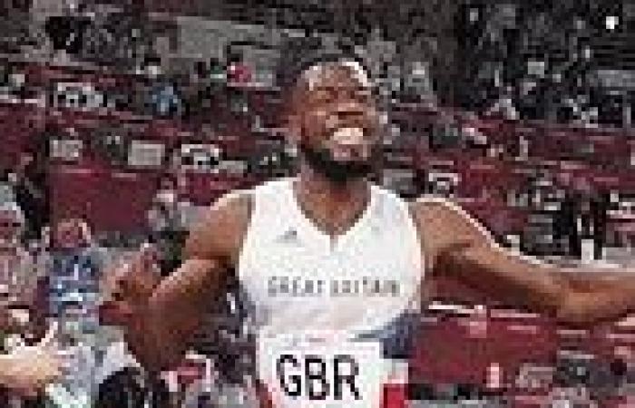 sport news Team GB AGONY in the men's 4x100m relay as British quartet just miss out on ...