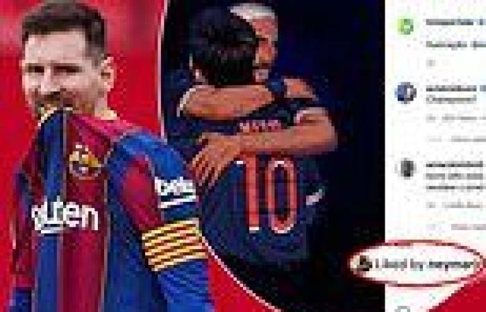 sport news Barcelona stars stay silent over Lionel Messi departure as Neymar fuels talk ...