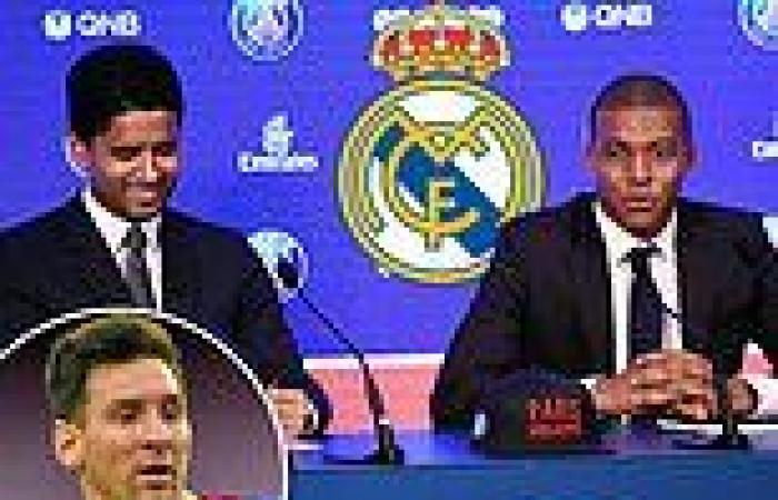 sport news Real Madrid 'are ready to move for PSG star Kylian Mbappe if Lionel Messi seals ...