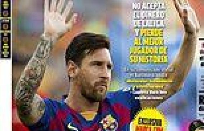 sport news 'Barca let Messi ESCAPE!': Spanish papers react to 'bombshell' news that Lionel ...