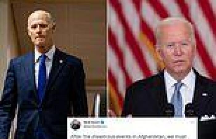 Rick Scott suggests REMOVING Biden from office over Afghanistan crisis