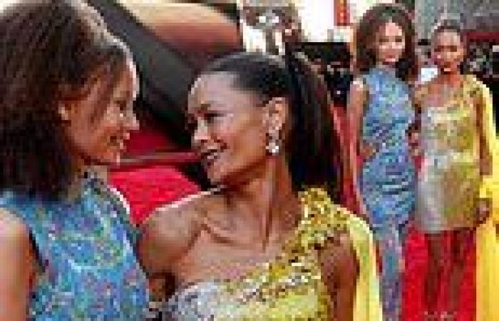Thandiwe Newton and daughter Nico Parker, 16, turn heads at Hollywood premiere ...