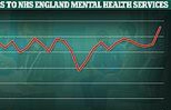 Mental health referrals spiked by a fifth during lockdowns, figures reveal