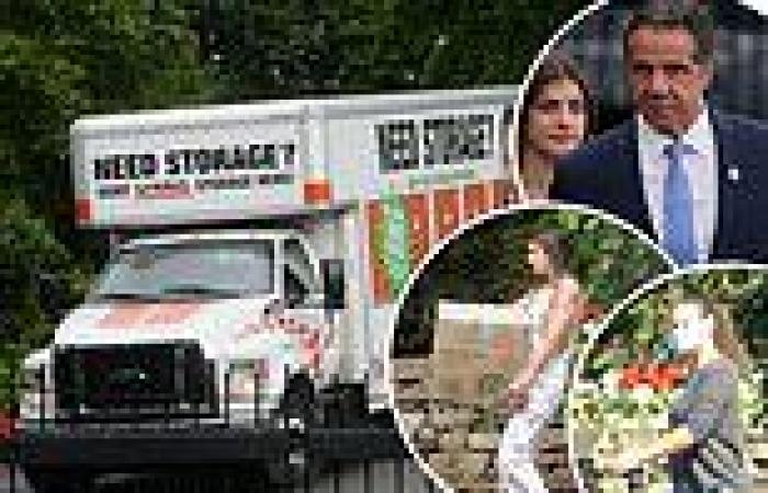 U-Haul truck spotted at Executive Mansion in Albany days before Andrew Cuomo ...