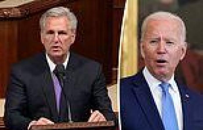McCarthy criticizes Biden for giving a 'series of incoherent speeches' and ...