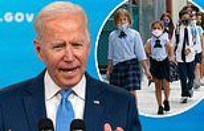 Joe Biden tells parents to make their children wear masks OUTSIDE to keep them ...