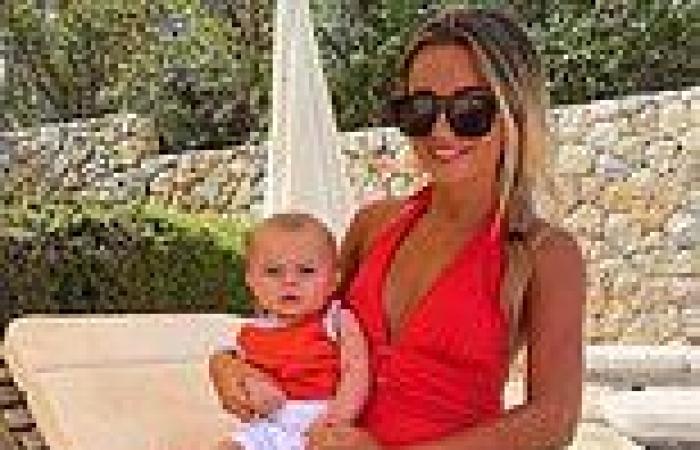 Dani Dyer shares a sun-soaked throwback with her son after deleting all photos ...