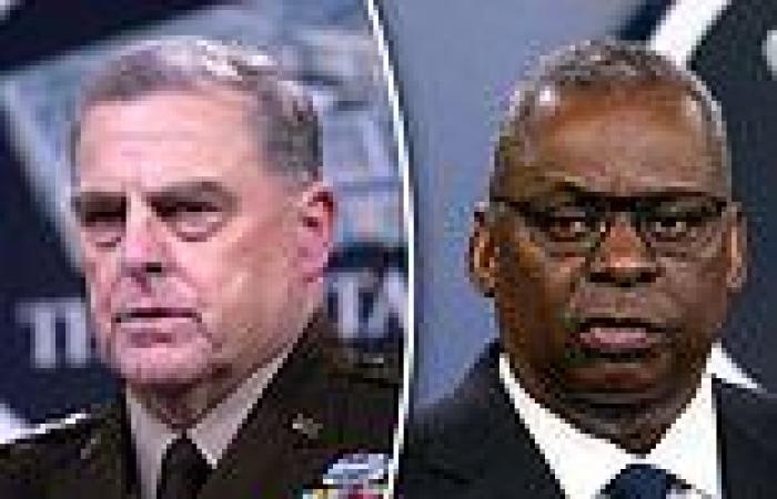 90 retired generals and admirals call for Austin and Milley to resign over ...