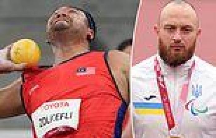 sport news Malaysian Paralympic shot putter is STRIPPED of gold medal because he turned up ...