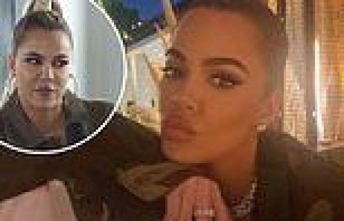 Khloe Kardashian shares glammed up selfie as she hangs with her brother Rob ...