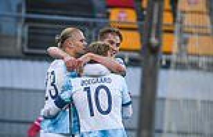 sport news Latvia 0-2 Norway: Goals from Erling Haaland and Mohamed Elyounoussi secure ...
