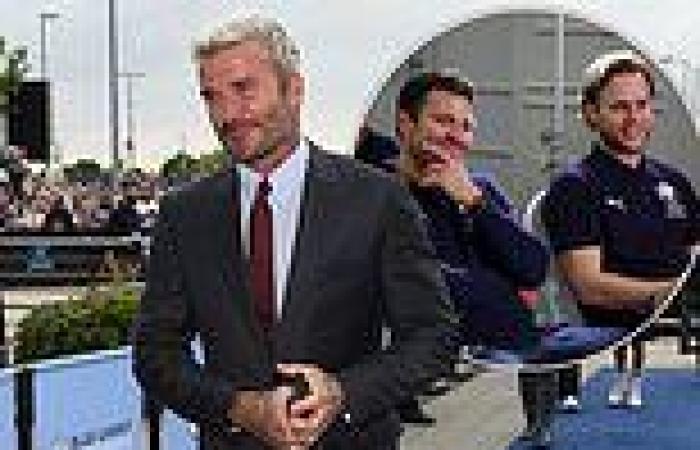 Soccer Aid 2021: David Beckham arrives at celebrity charity match in Manchester 