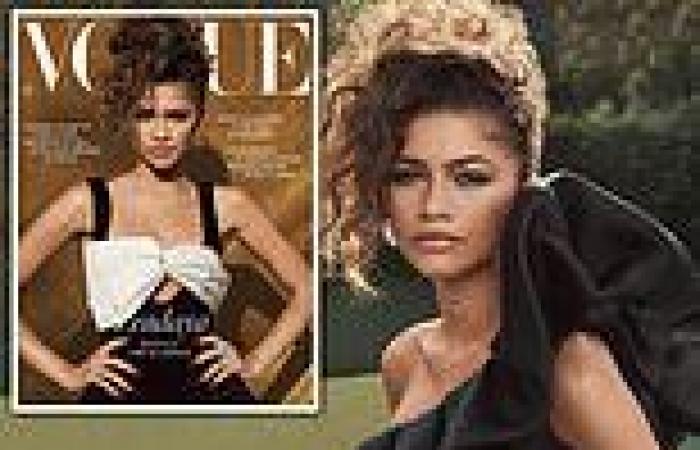 Zendaya graces the cover of British Vogue as she discusses mental health and ...