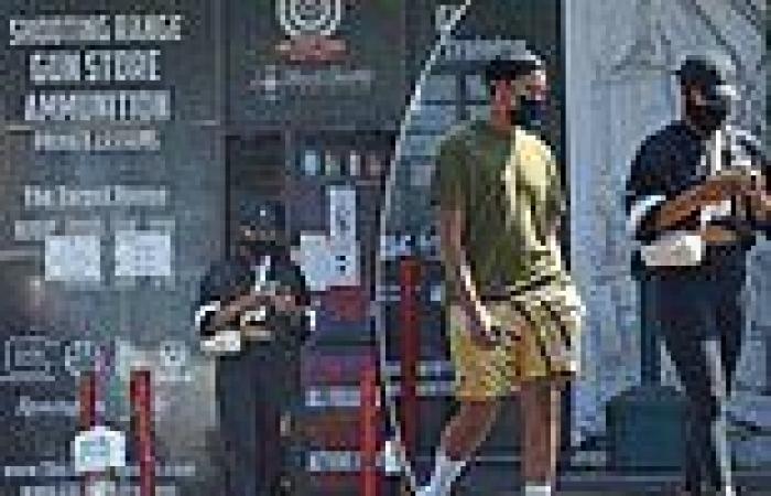 Naomi Osaka leaves firing range in California after US Open defeat