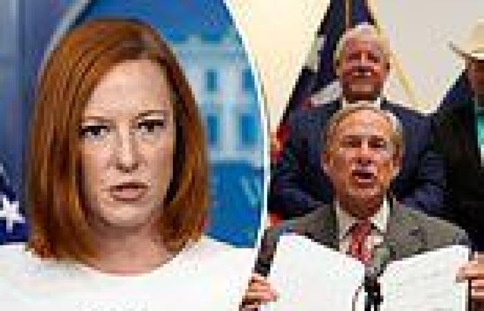 Psaki rips Texas governor's abortion ban defense, says no one has ever 'been ...