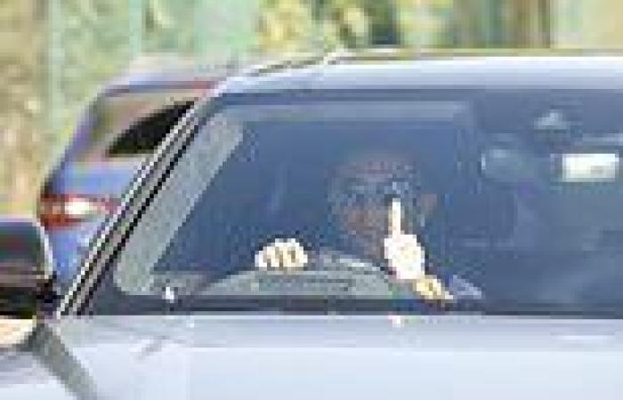 sport news Returning in style! Cristiano Ronaldo arrives for Manchester United training in ...