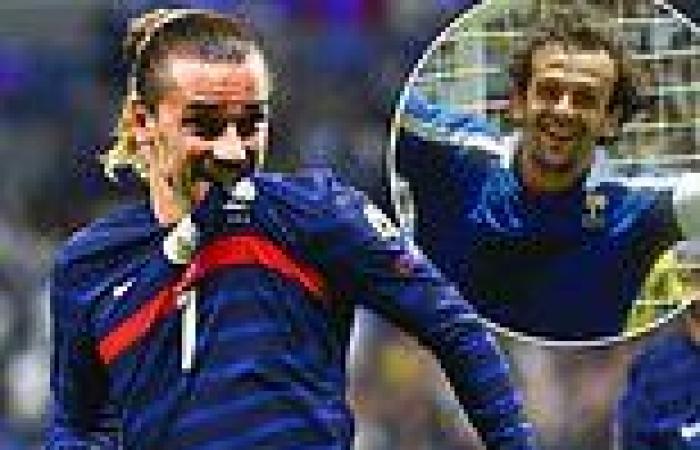 sport news Antoine Griezmann says matching Michel Platini's goal record for France is ...