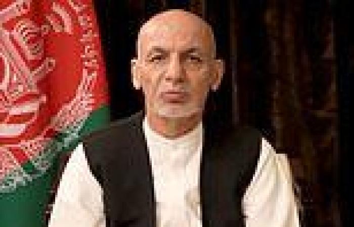 Former Afghan president denies fleeing the country with suitcases stuffed with ...