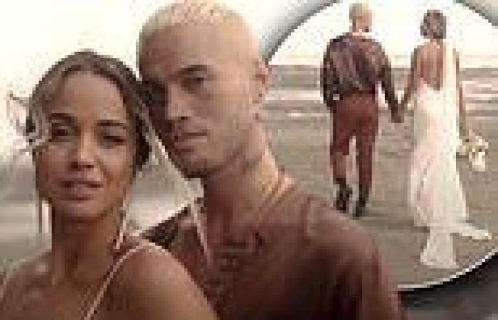 Singer Stan Walker marries partner Lou Tyson and shares video of their intimate ...