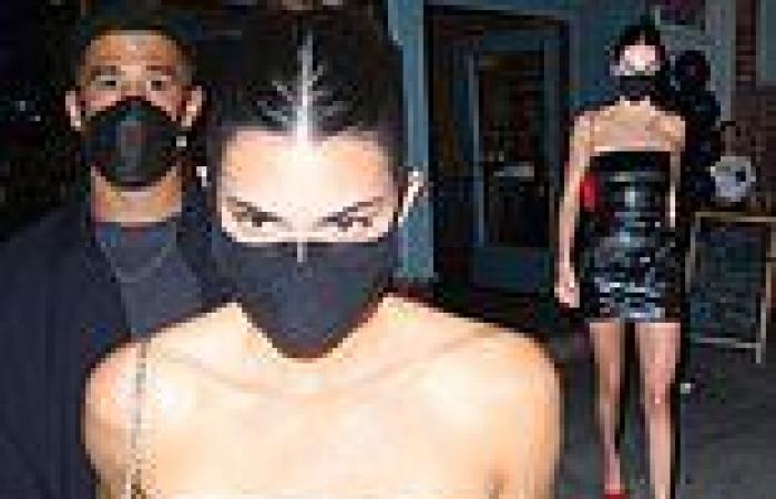 Kendall Jenner wows as she and beau Devin Booker arrive to pal's birthday ...