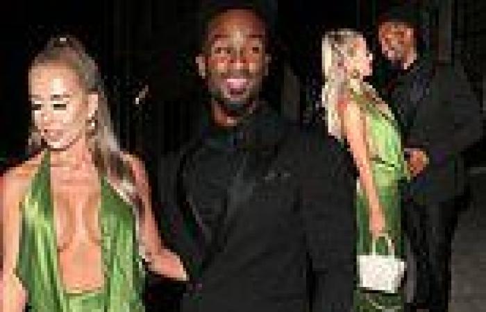 NTAs 2021: Love Island's Faye shows off her ample assets in dress with VERY ...