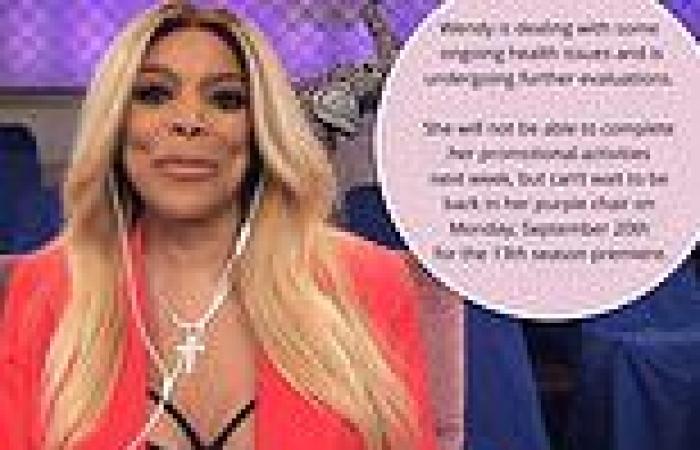 Wendy Williams dealing with 'ongoing health issues'