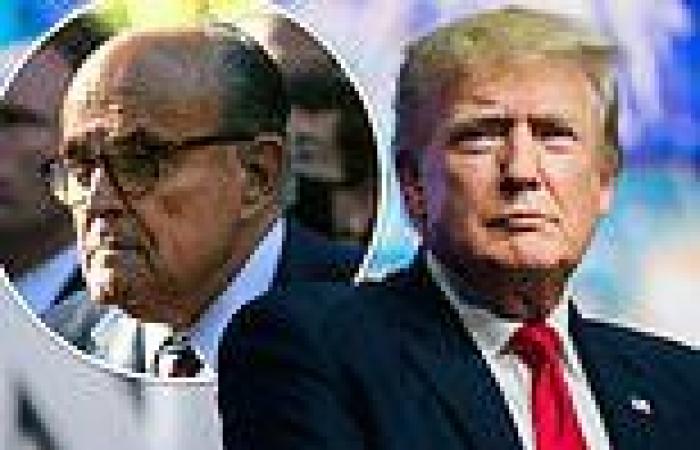 Donald Trump issues statement congratulating Rudy Giuliani for his mayorship of ...