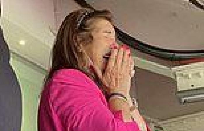 Cristiano Ronaldo's mother cries tears of joy as her son scores twice on his ...