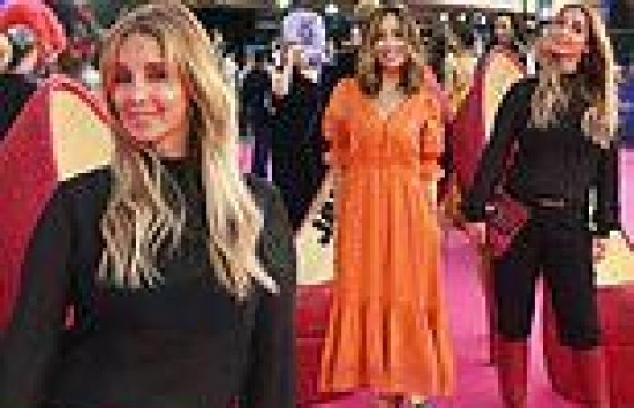 Louise Redknapp and Myleene Klass attend star-studded premiere of Everybody's ...