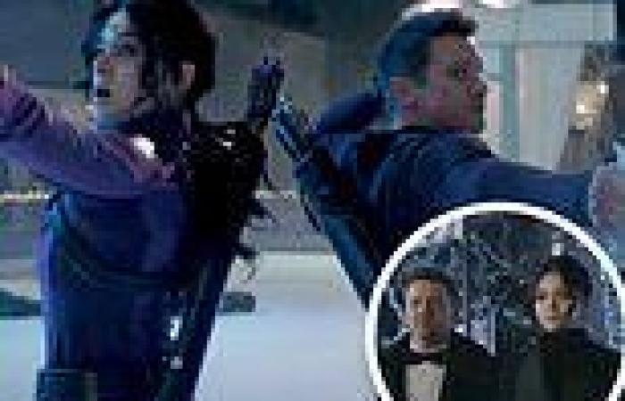 Jeremy Renner teams up with Hailee Steinfeld in first trailer for Disney+ ...