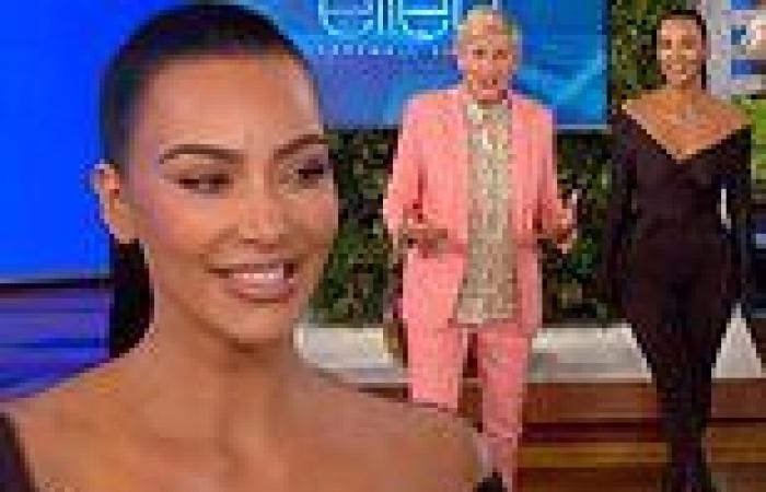 Kim Kardashian offers herself as a 'gift' to Ellen DeGeneres