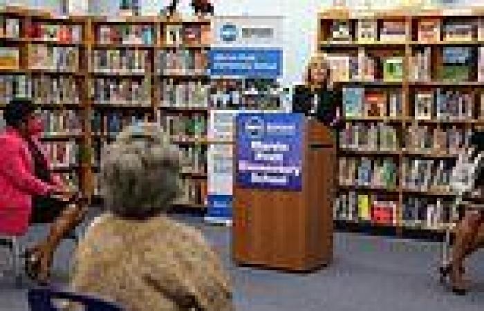 Jill Biden hits the road to tout COVID school safety