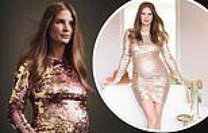 Pregnant Millie Mackintosh shows off her blossoming baby bump