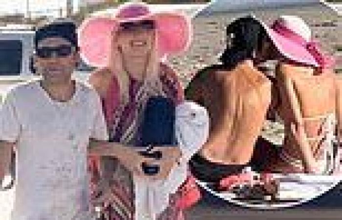Corey Feldman steps out in Malibu with wife Courtney and they pack on the PDA ...
