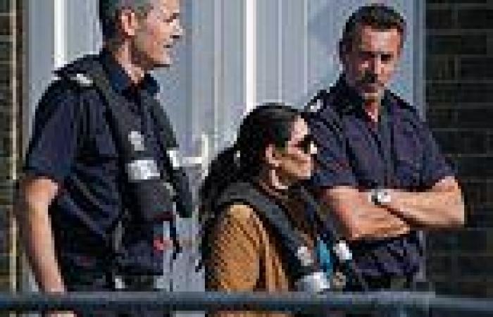 Priti Patel visits Dover as around 100 migrants are intercepted in the Channel